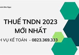 Giảm Thuế Suất Năm 2023